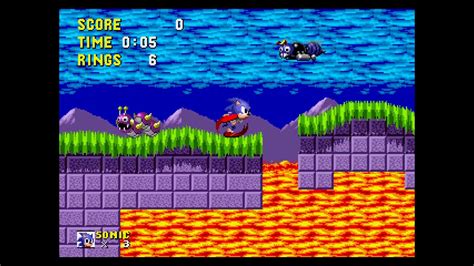 Sonic The Hedgehog Marble Zone Act Seconds Glitchless Youtube