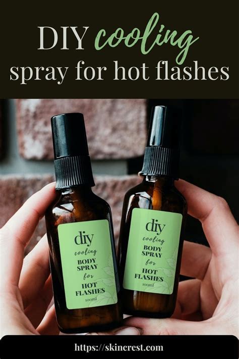 Diy Cooling Peppermint Spray For Hot Flashes In Diy Body Spray