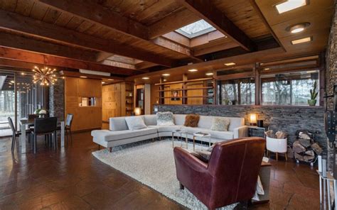 Usonian style home by Aaron Resnick hits the market in New York - The ...