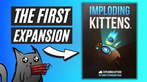 Imploding Kittens Exploding Kittens Expansion Pack REVIEW YouTube