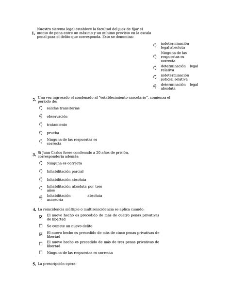 TP Nº 4 Penal I 1 TP 4 Aprobado 1 Nuestro sistema legal