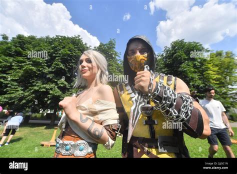 Moscow. Visitors of the musical VK Fest festival at the musical VK Fest ...