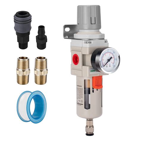 Buy Pudusi Npt Compressed Air Filter Regulator Combo Air