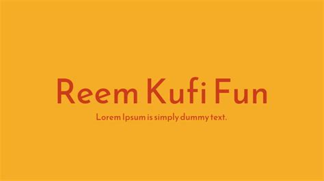 Reem Kufi Fun Font Download Free For Desktop And Webfont