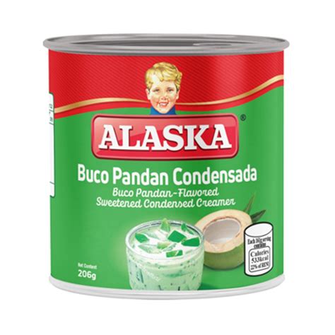 Alaska Condensada Buco Pandan Flavor Condensed Creamer 206g Shopee Philippines