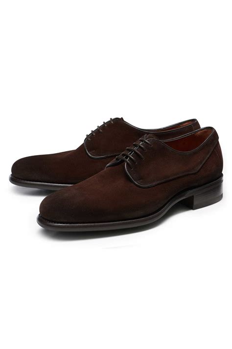 Santoni Derby Shoes Dark Brown Braun Hamburg