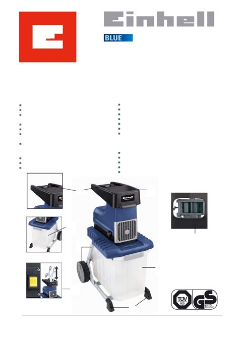 Mode D Emploi Einhell BG RS 2540 1 CB 1 Des Pages