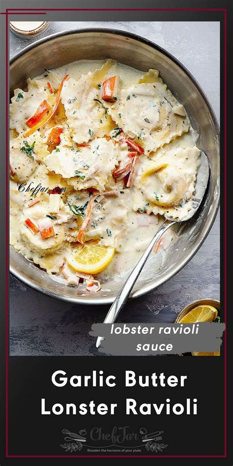 Lobster Ravioli Sauce Chefjar Recipe Ravioli Sauce Lobster