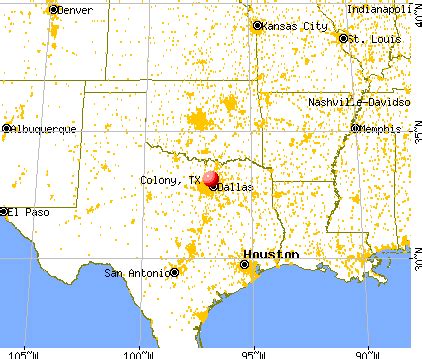 Colony, Texas (TX 75056) profile: population, maps, real estate, averages, homes, statistics ...