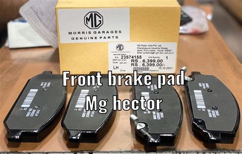 MG Hector Front Brake Pads MG Hector Front Brake Pads Price