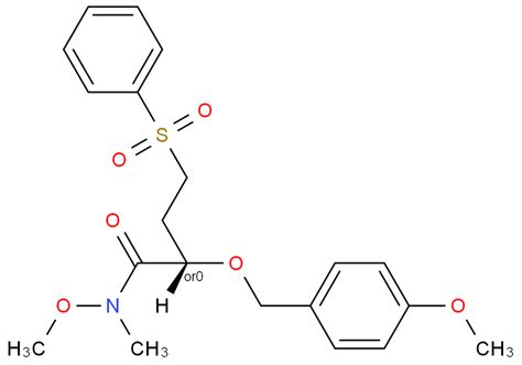 Butanamide N Methoxy 2 4 Methoxyphenyl Methoxy N Methyl 4