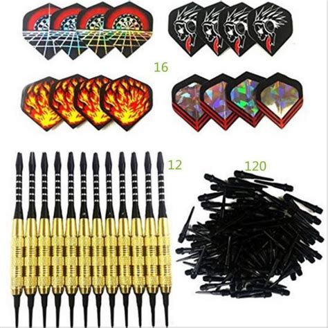 Set De Fl Chette Pointe Plastique Kit De Softdarts Embout Doux