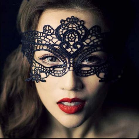 Pc Black Women Sexy Lace Eye Mask Party Masquerade Masks For