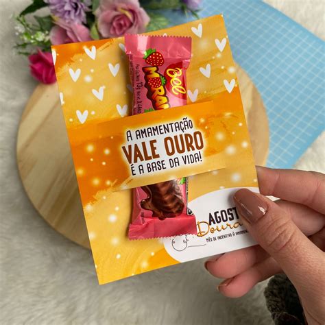 Card Para Moranguete Agosto Dourado Elo Produtos Especiais