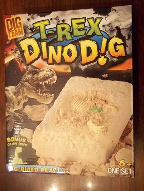 The Dig Team T-rex Dino Dig Kit With Bonus Glow Dino IOB | Etsy