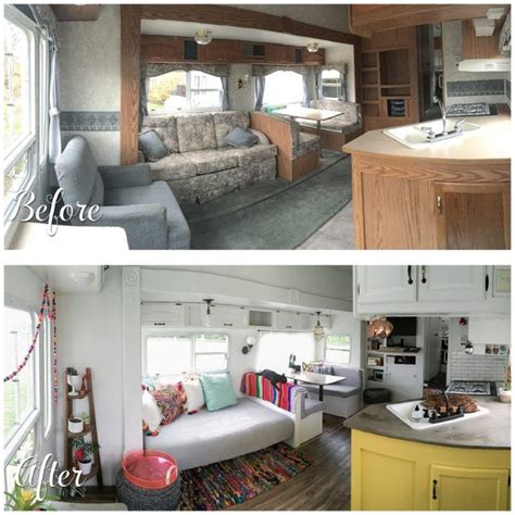 12 Epic Camper Remodel Ideas You Have To See Rv Interior Remodel