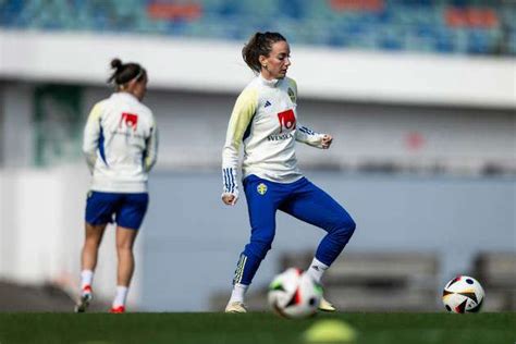 Kosovare Asllani Of The Swedish Womens National Football Team At