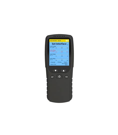 Jual In Tvoc Formaldehyd Pm Pm Pm Detector Humidity Meter