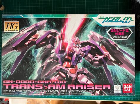 Hg Gundam Raiser Trans Am Hobbies Toys Toys Games On Carousell