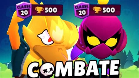 500 TROFÉUScom o CORVO no COMBATE DUPLO no BRAWL STARS YouTube