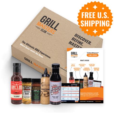 Flame And Fortune Bbq Box For The Ultimate Grill Master Grill Masters