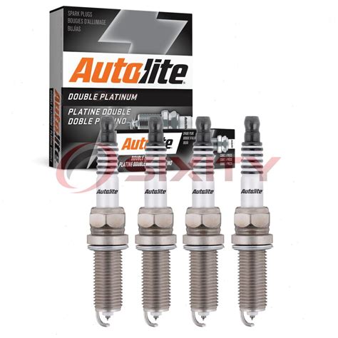 Autolite App Double Platinum Pc Spark Plugs For Honda Cr