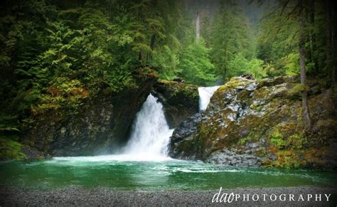 Wynoochee Falls Olympic National Forest Photo Credit Deena