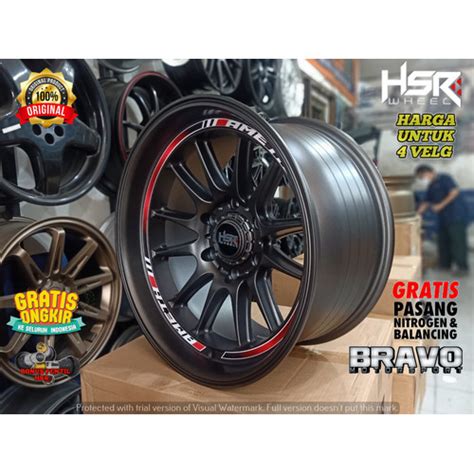 Jual Velg Hsr Terbaru Velg Mobil Ring Hsr Ameth R X X Et