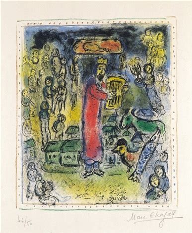 Le Roi David Au Village By Marc Chagall On Artnet