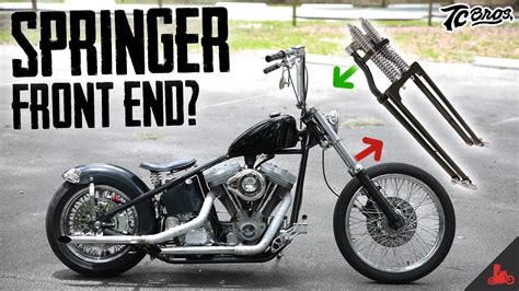 Installing A Springer Front End On Your Chopper Throttle 42 Off