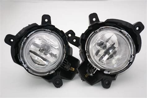 Pcs Pair Clear Left Right Fog Light Driving Lamps With Bulbs Assembly