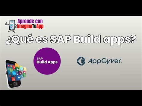 Que es SAP Build apps Qué es Appgyver YouTube