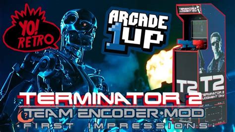 Yo Retro Arcade Up Terminator Team Encoder Mod First Impressions