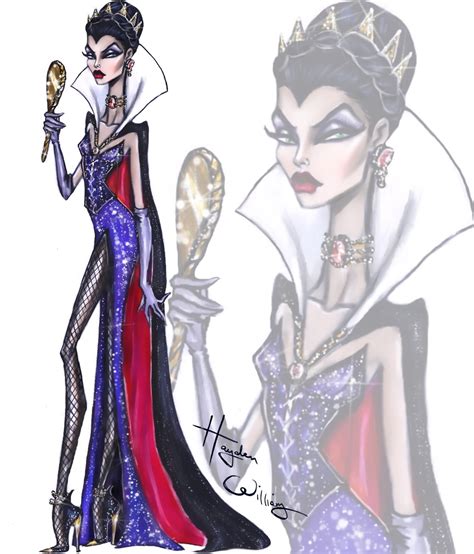 Hayden Williams Fashion Illustrations The Disney Villainess