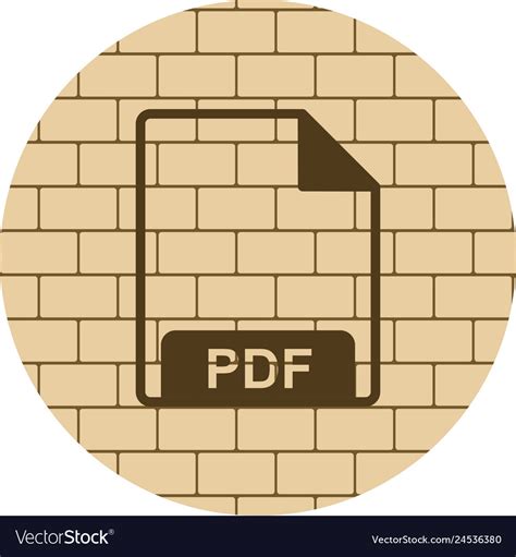 Pdf icon Royalty Free Vector Image - VectorStock