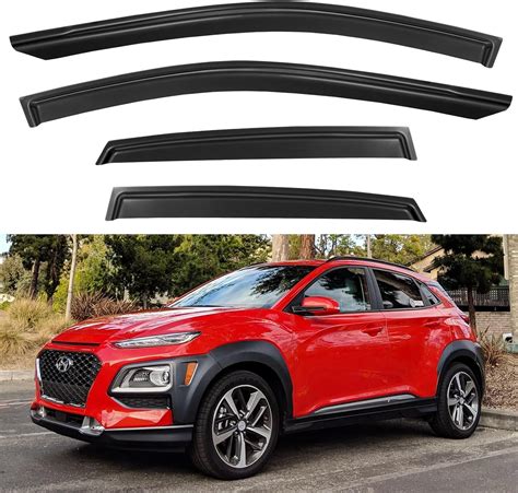 Amazon Window Visors Rain Guards For 2018 2023 Hyundai Kona