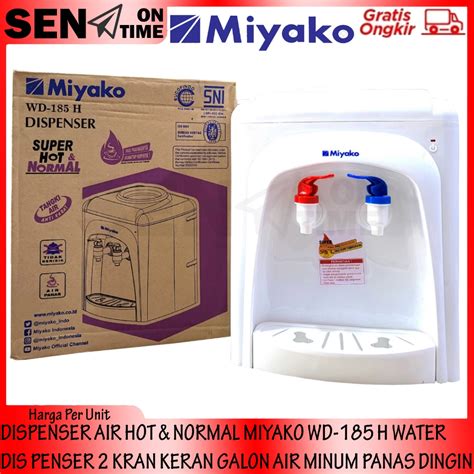 Jual Dispenser Air Miyako Wd H Disfenser Galon Atas Filter Super