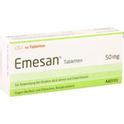 EMESAN Tabletten Beipackzettel Apotheken Umschau