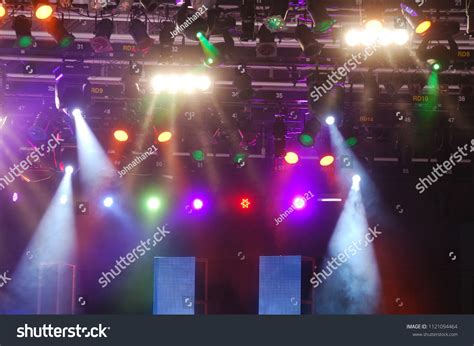 Colorful Stage Lighting Stock Photo 1121094464 Shutterstock