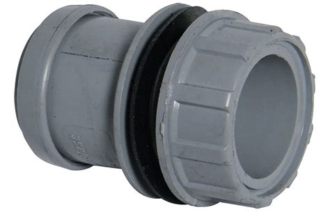 Floplast Push Fit Waste Tank Connector Dia 40mm Grey Departments