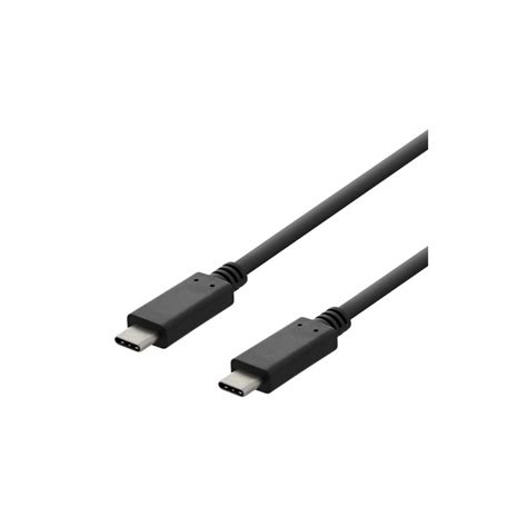 Deltaco Usb 20 Usb C Usb C Krovimo Kabelis 3a 3m Juodas Usbc 2003