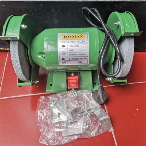 Jual Mesin Gurinda Duduk 6 Domax Bench Grinder Gerinda Duduk 6 Inch