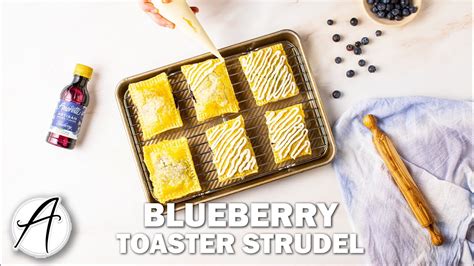 How To Make Blueberry Toaster Strudels Youtube