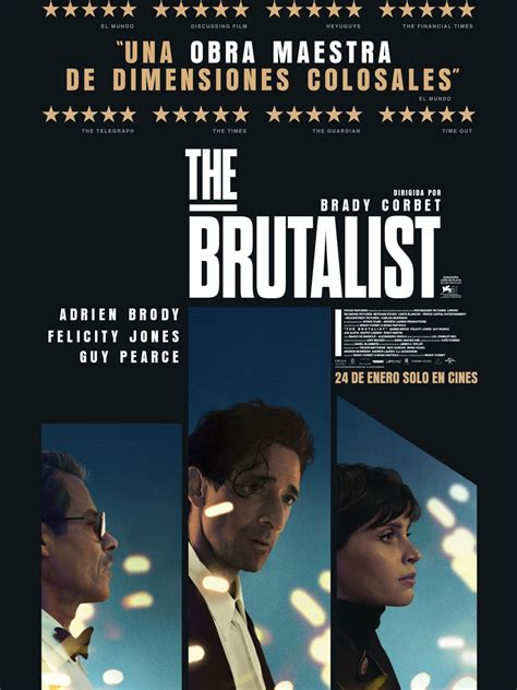 The Brutalist Cines Y Sesiones En Alicante Sensacine