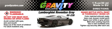 Lamborghini Reventón Gray » GRAVITY Colors