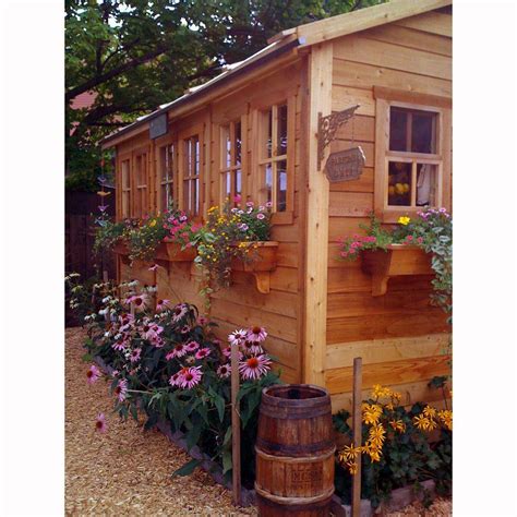 Sunshed 8 x 12 Garden Shed | Better Greenhouses