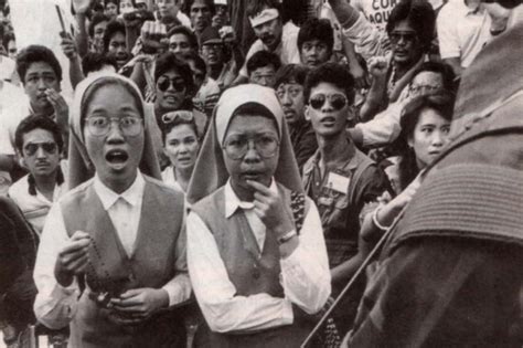 Nuns Allowed Cory To Hide In A Cebu Monastery To Demonstrate Unity