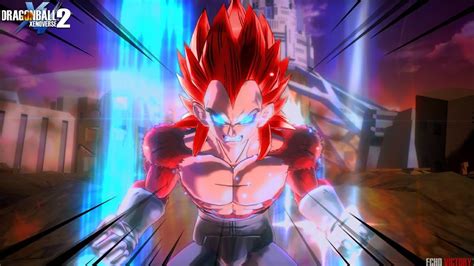 New Animated Ssj4 Vegeta Goes God Transformation Dragon Ball Xenoverse