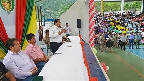 Alcalde provincial inaugura vacaciones útiles y recreativas 2023