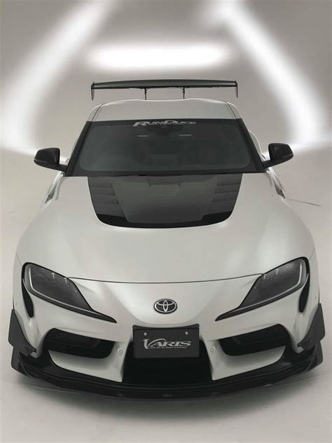 Varis Arising I Carbon Canard Set For 2019 20 Toyota Supra GR A90